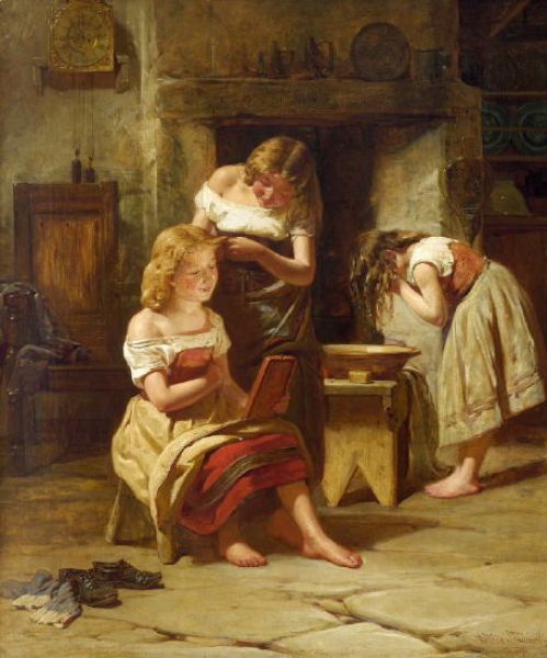 drei-junge-madchen-bei-der-toilette