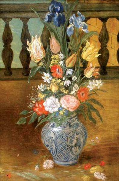 fleurs-dans-un-vase-de-chine