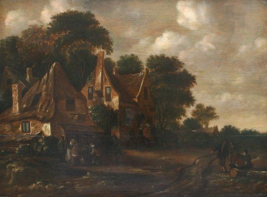 dutch-village-scene-with-figures