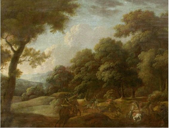 fighting-soldiers-in-a-forest