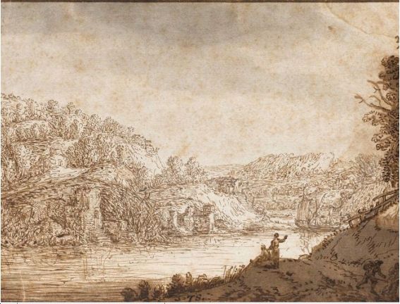 river-landscape-with-ruins-and-boats