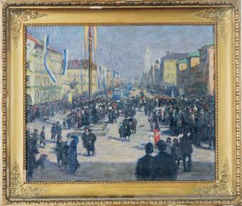 a-view-of-the-ludwigstrasse-munich-seen-from-the-odeonsplatz-during-the-celebrations-of-the-90th-birthday-of-prince-regent-lu