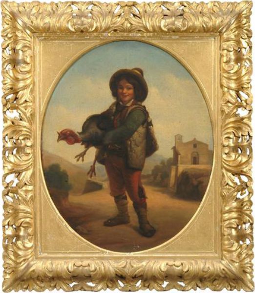 a-boy-holding-a-turkey