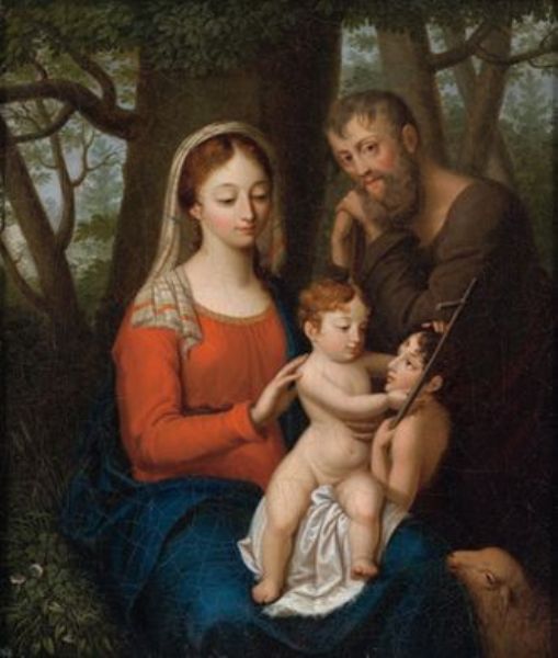 the-holy-family-and-the-infant-baptist