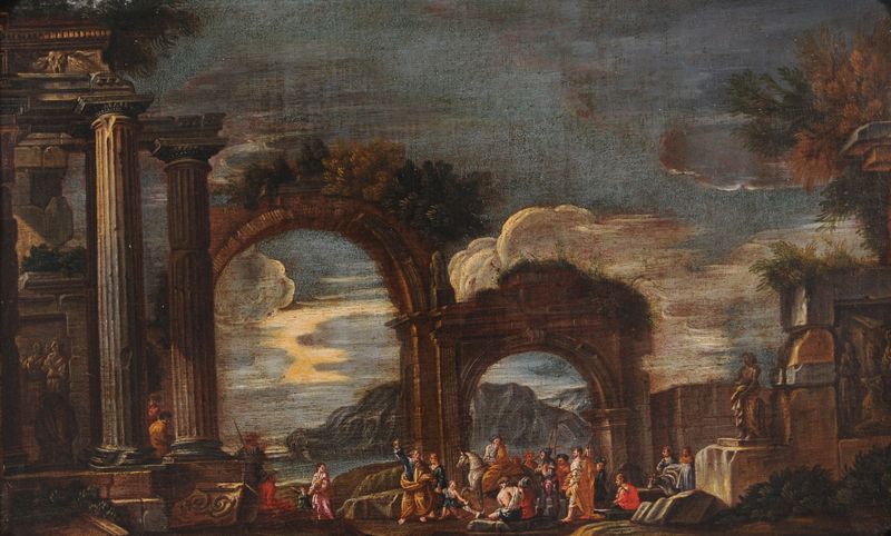 paesaggio-con-scena-di-predicazione-fra-architetture-romane