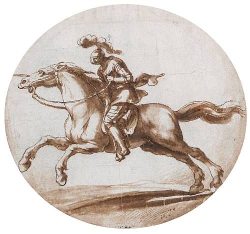 a-knight-on-horseback