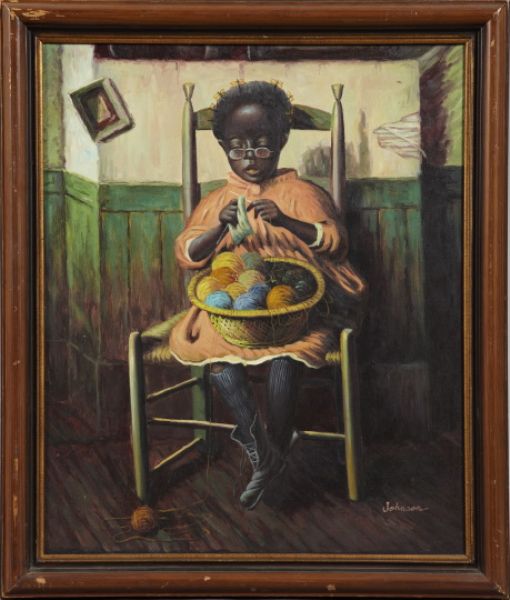 little-girl-knitting