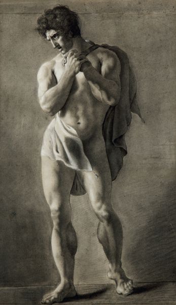 etude-d-homme-nu-en-pied