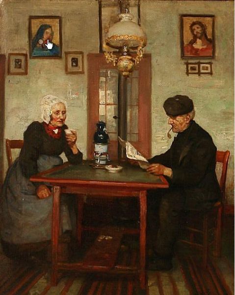 interior-with-an-elderly-dutch-couple
