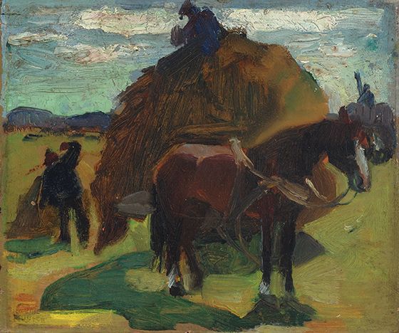 horse-and-haycart