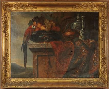 perroquet-et-pieces-d-orfevrerie
