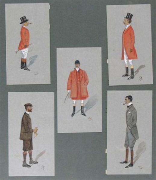 studies-of-huntsmen-of-the-blackmore-vale-hunt