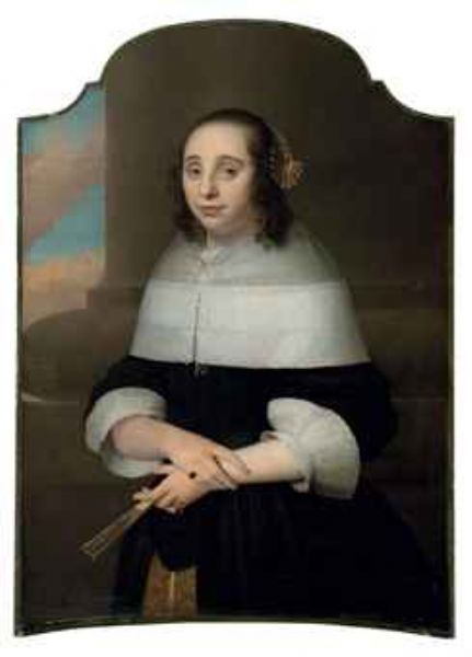 portrait-de-jeune-femme-tenant-un-eventail