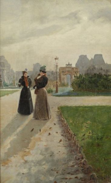 elegante-au-jardin-des-tuileries