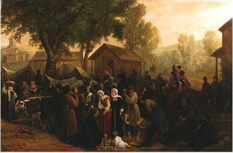 scene-de-marche-dans-un-village-russe