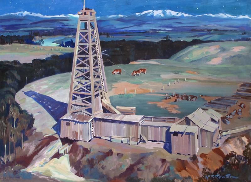 old-drilling-rig