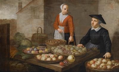 market-scene-with-two-fruit-and-vegetable-vendors