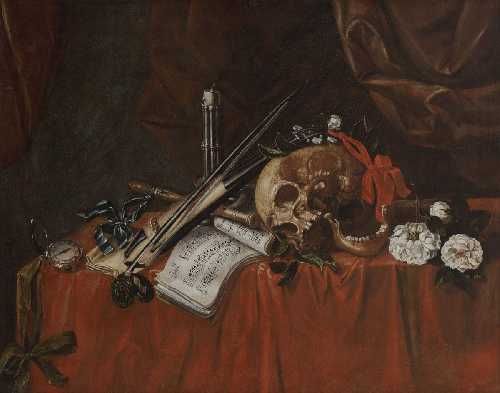 vanitas-stillleben-mit-notenheft