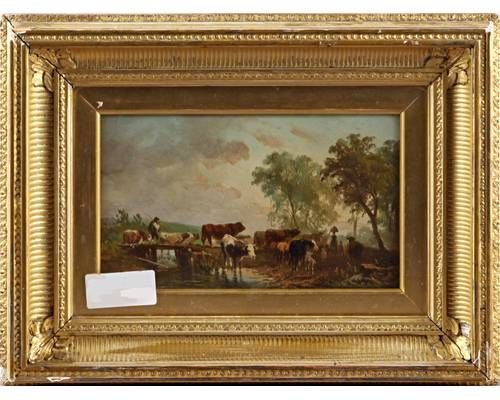 drover-with-cattle-crossing-stream