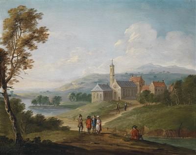 a-river-landscape-with-a-village-and-travellers