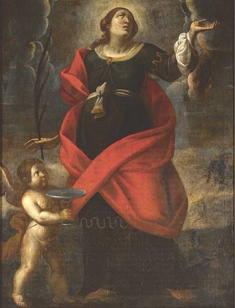 a-female-saint-in-supplication