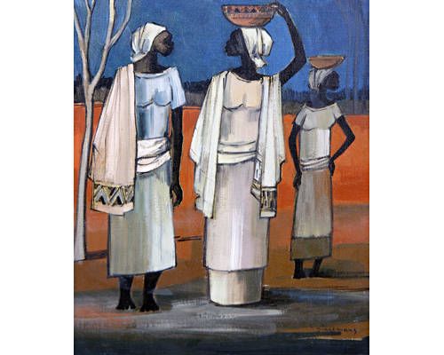 three-african-women