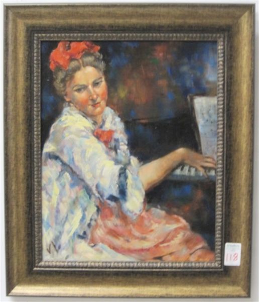 depicting-a-young-woman-playing-a-piano-with-a-red-bow-in-her-hair