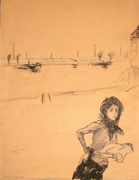 lady-by-a-harbour