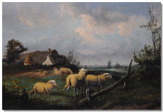 sheep-in-a-landscape