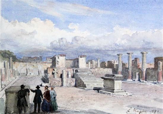 tourists-inspecting-the-ruins-of-the-temple-of-venus