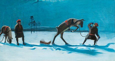 a-playfull-reindeer-at-dusk