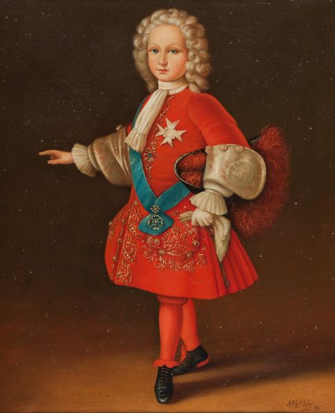 junger-franzosischer-prinz-in-ganzer-figur-wohl-louis-xv-in-rotem-rock-mit-wei-em-jabot-und-ordensstern-unter-dem-linken-arm-f