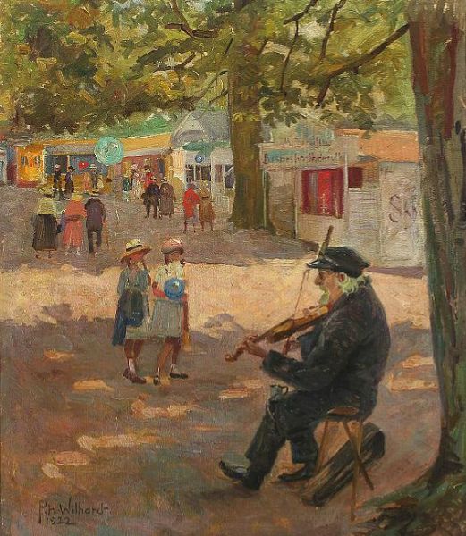 view-of-bakken-with-man-playing-violin