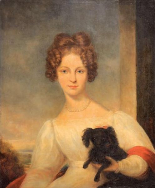 portrait-de-dame-au-chien