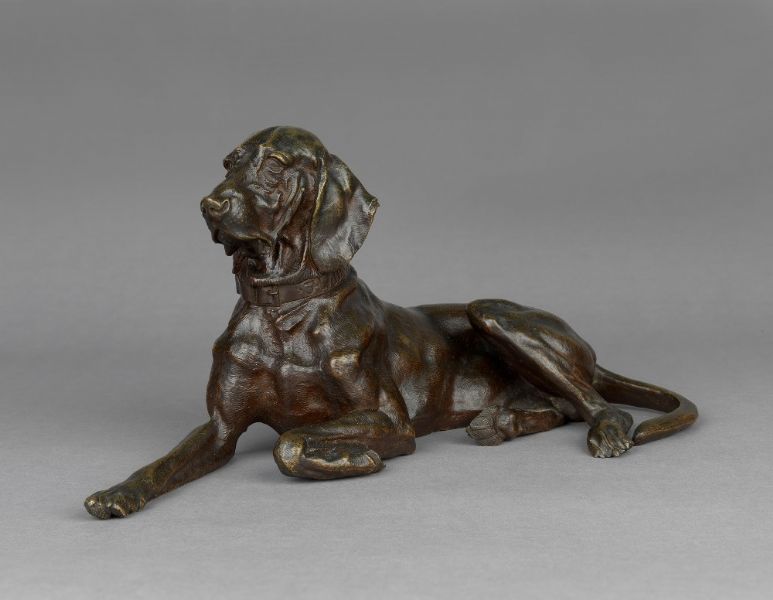 a-reclining-pointer-dog