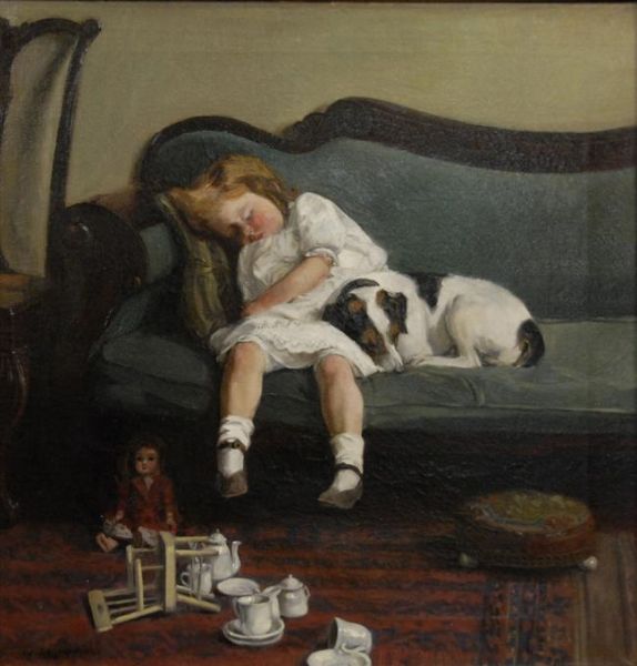 sleeping-girl-with-dog