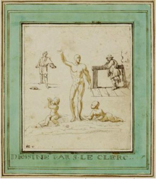 study-sheet-with-two-men-standing-and-with-putti