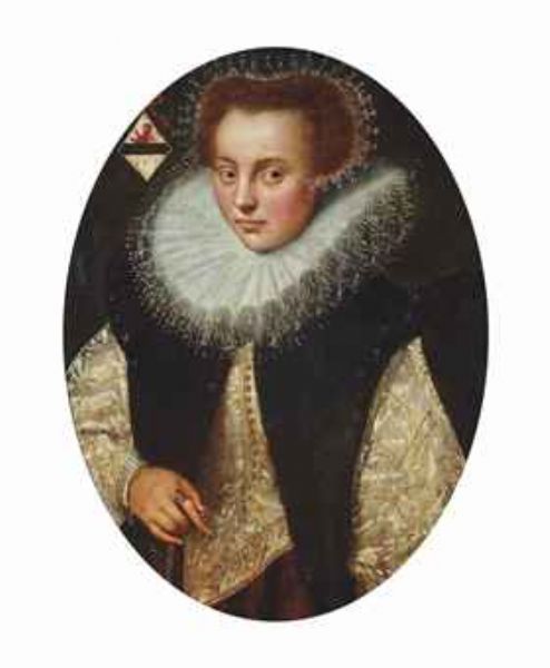 portrait-of-a-lady-half-length-in-a-white-and-gold-dress-with-a-ruff-and-lace-cap