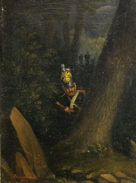 soldiers-advancing-through-a-forest-at-night