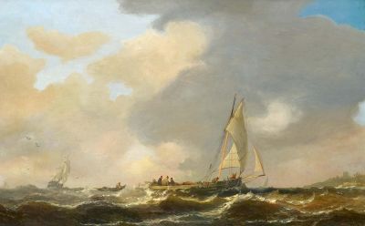 boote-auf-bewegter-see
