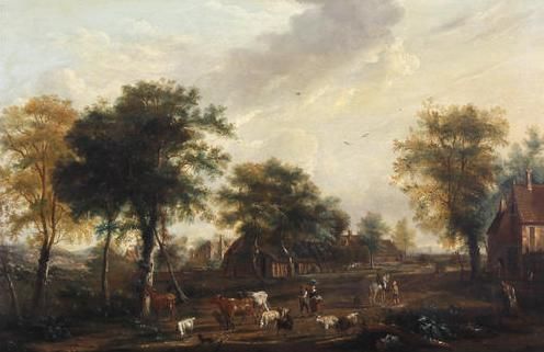 landscape-with-village-and-figures