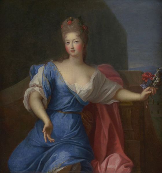 portrait-de-francoise-marie-de-bourbon-dite-mademoiselle-de-blois-tenant-un-bouquet-de-fleurs