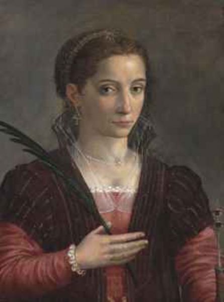 portrait-of-a-lady-as-saint-lucy-half-length-in-a-red-embroidered-dress-and-brown-mantle