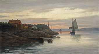 setting-sail-from-the-fjords-at-sunset