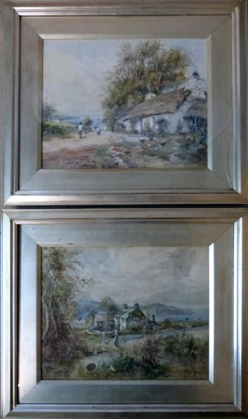 cottage-scenes-with-figures-and-farm-animals