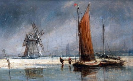 scene-in-winter-with-wherries-and-windmill