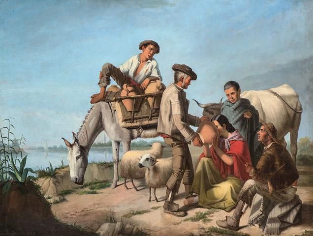 spanish-herdsmen-taking-a-break