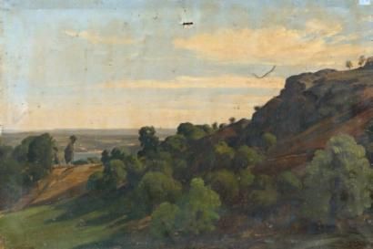 paysage-aux-rochers-dominant-une-riviere-dans-le-limousin