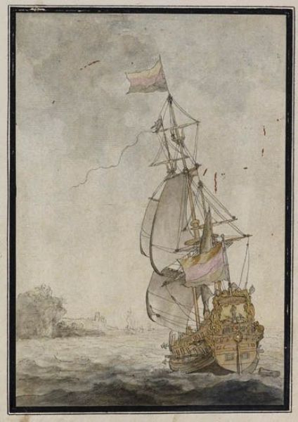 a-tall-ship-near-a-coast