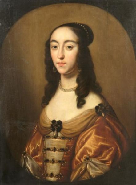 portrait-de-jeune-femme-aux-perles-dans-un-ovale-peint